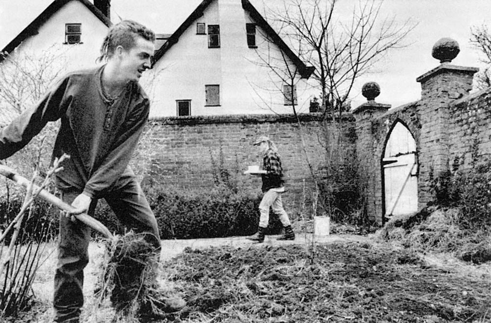 Squatted Grange near Diss, Norfolk, 1995