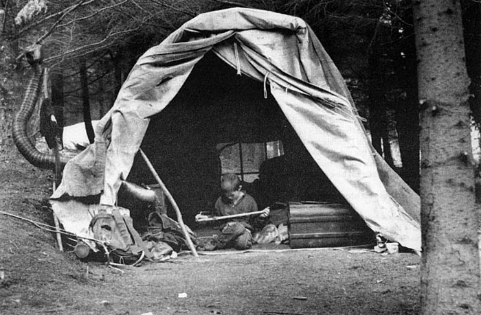 Tinkers Bubble community, Somerset