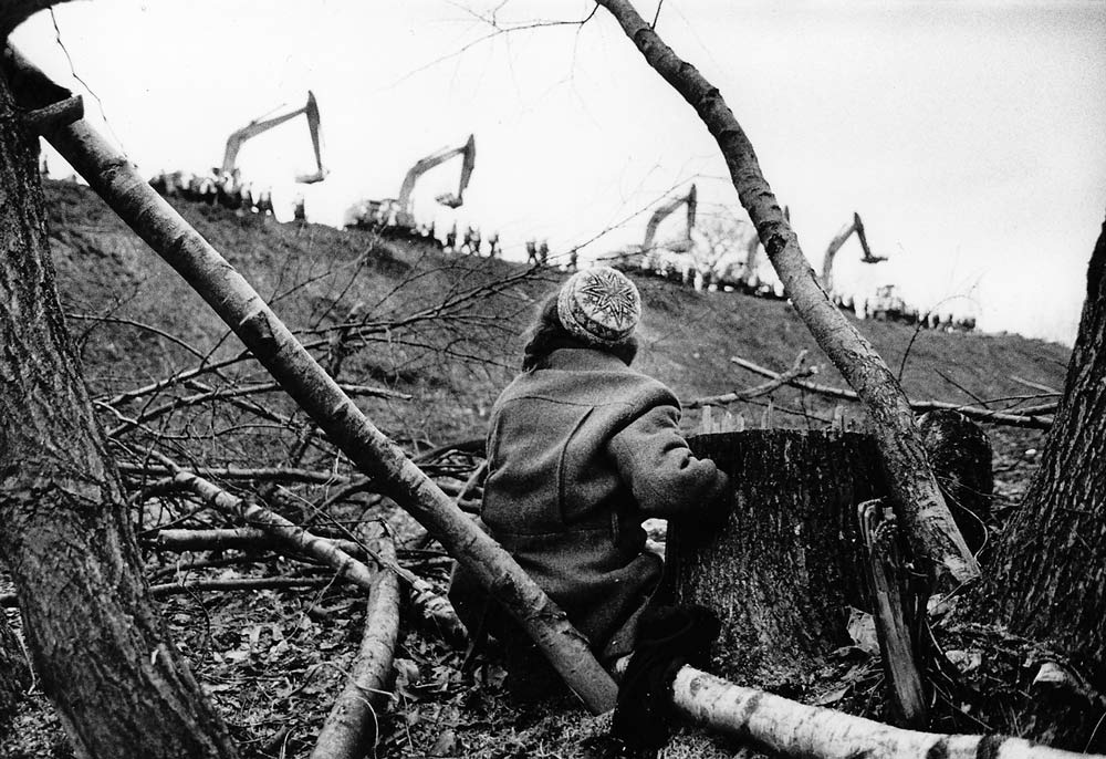 Newbury Bypass protest 1996
