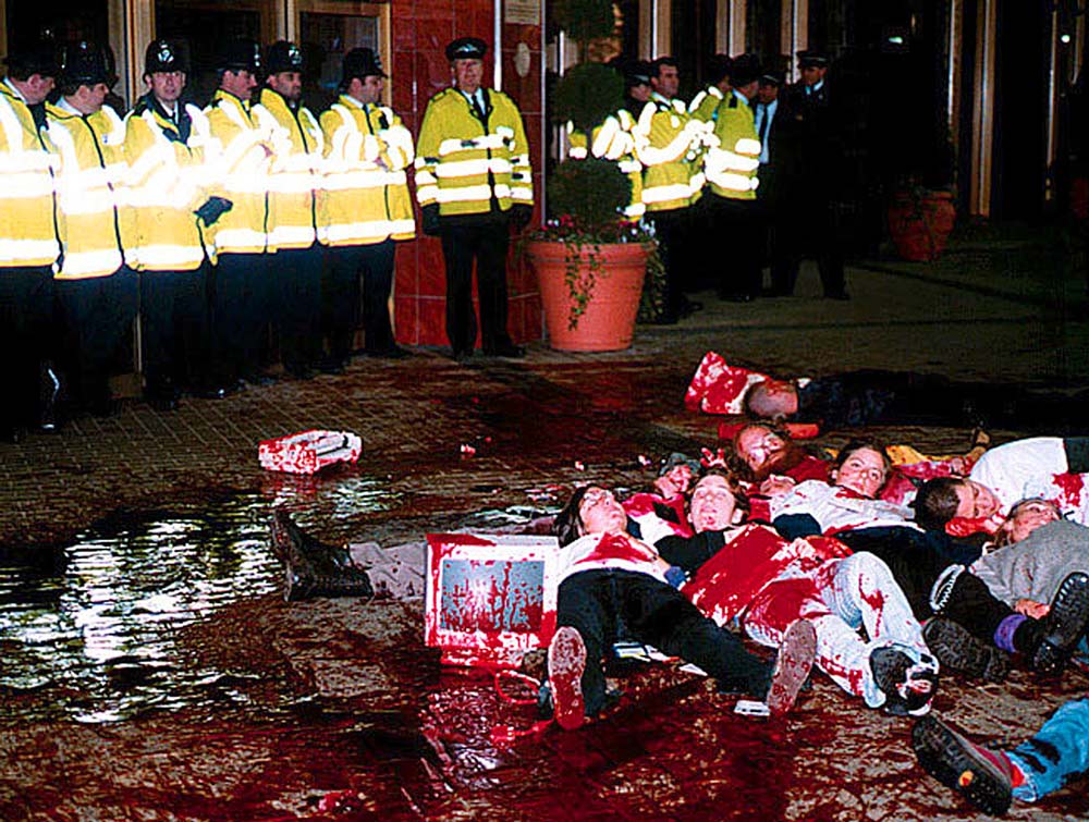 AFCEA Arms Fair disrupted by protesters