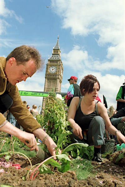 Guerilla Garden - MayDay, 2000, London