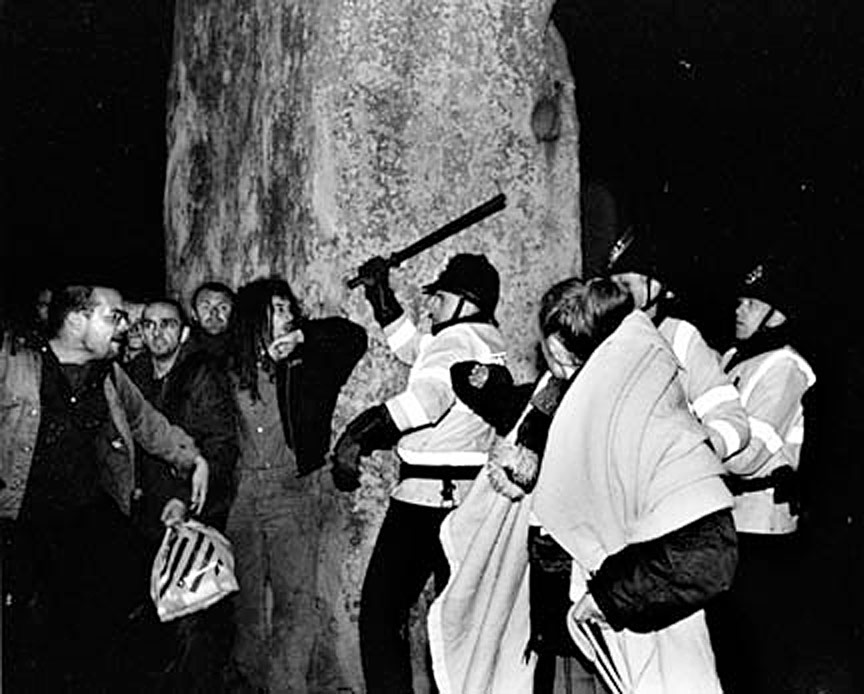 Stonehenge Summer Solstice Sunrise, June 1999